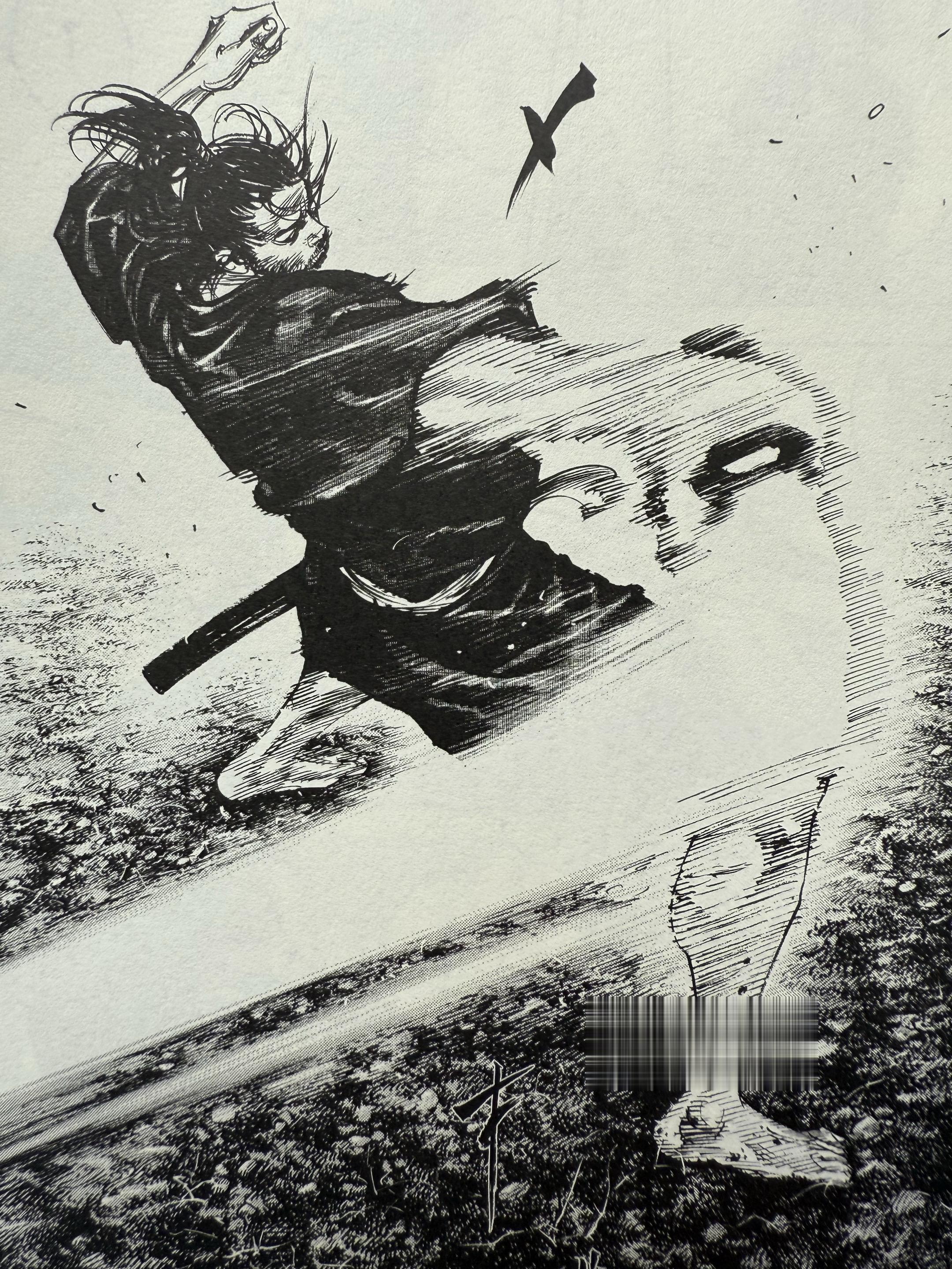 漫画中的台词。36卷宫本武藏有两次武剑，第一次他违反了身体结构，从而导...