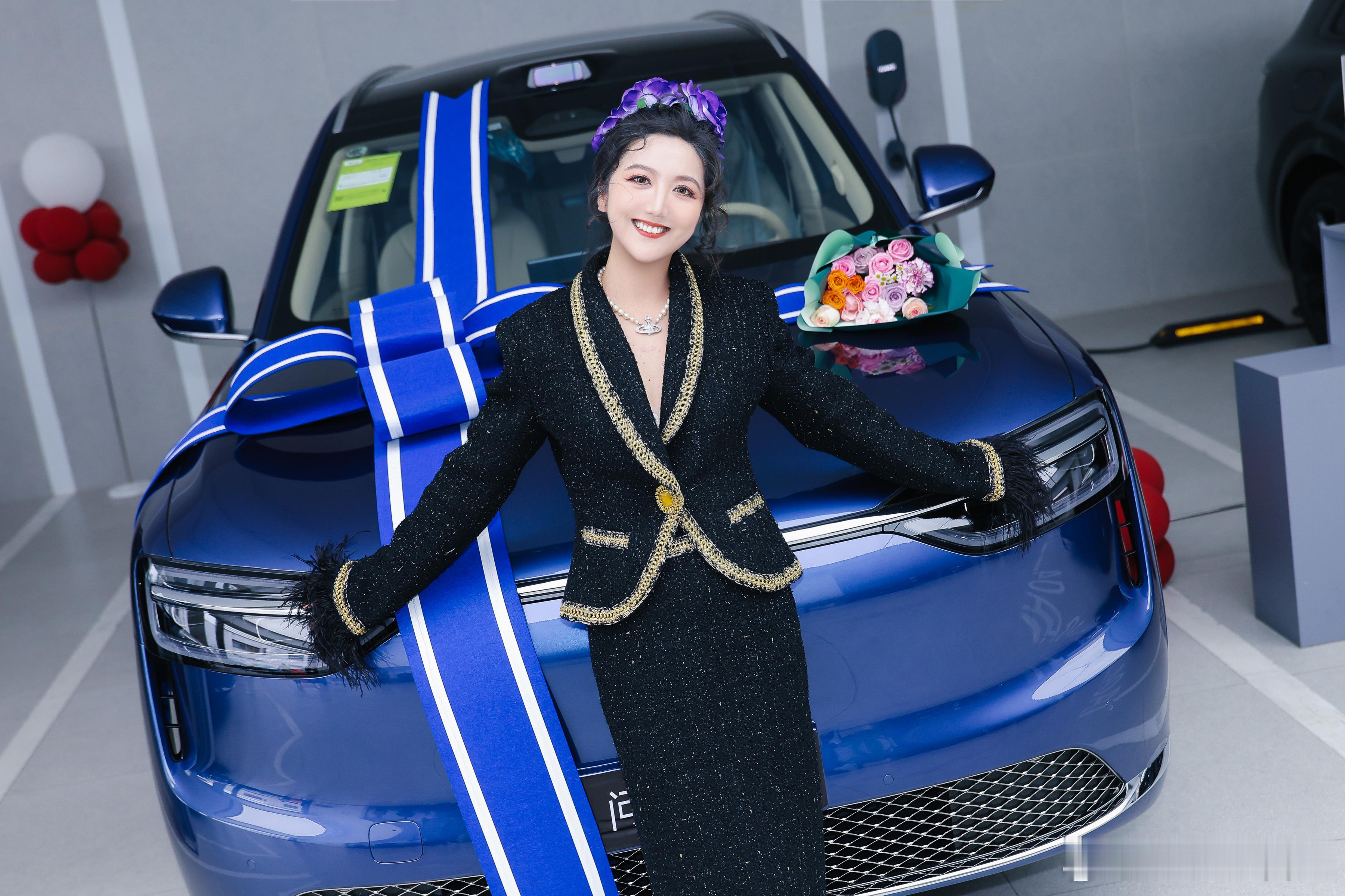 相信我 买问界M7就选海岛蓝准没错！美得不可方物💙菡你来看车汽场全开大v聊车 