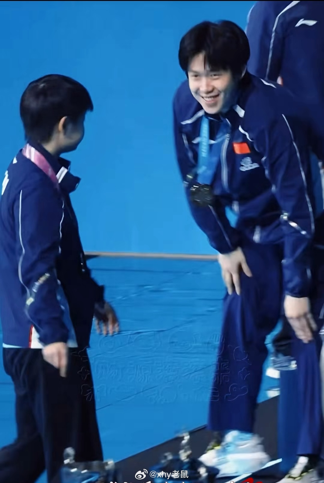 你懂的  王楚钦掌镜下的孙颖莎