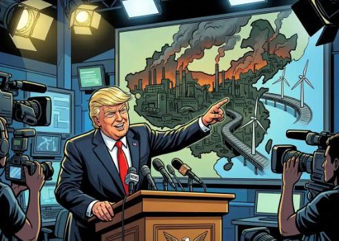 颠倒黑白还想误导世界？特朗普抹黑中国风电荒谬言论被铁证打脸，全球清洁能源格局真相