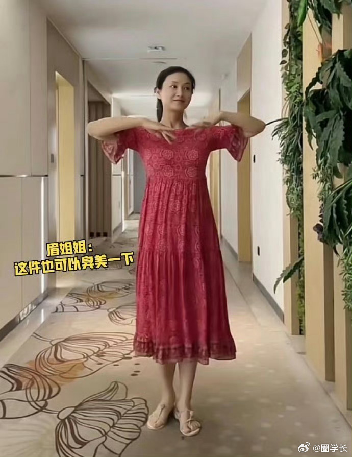 眉姐姐来卖丑衣服了眉姐姐穿搭真的太让人印象深刻了！也着实有趣只不过她色彩搭配大胆