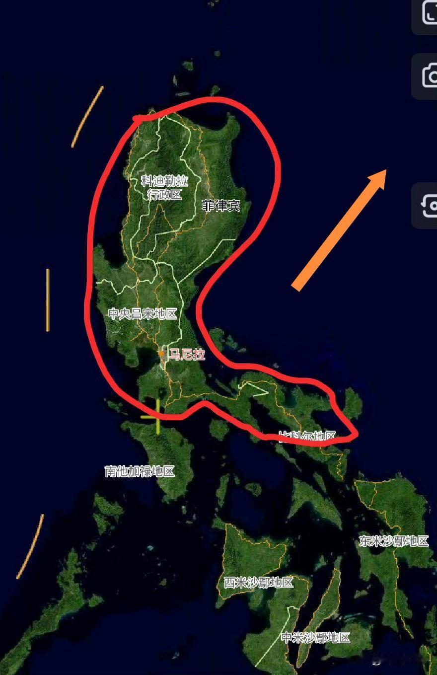 055大驱编队在吕宋岛以东实弹演习。

关键的信息是：吕宋岛以东海域，且是海空协