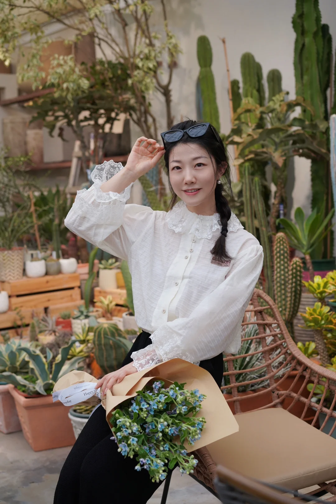 给自己买花🌷买一整天的快乐