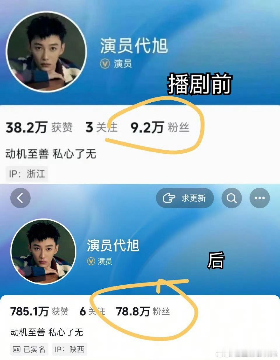 这涨粉数也太猛了