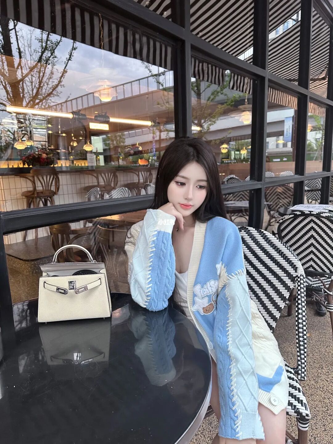 这件衣服真的是嗲嗲baby蓝
