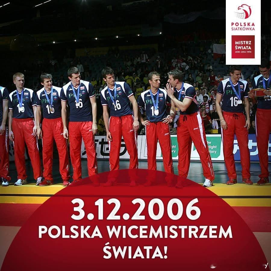 19年前（2006），劳尔.罗萨洛率领波兰男排在世锦赛摘银，这枚银牌也是波兰男排