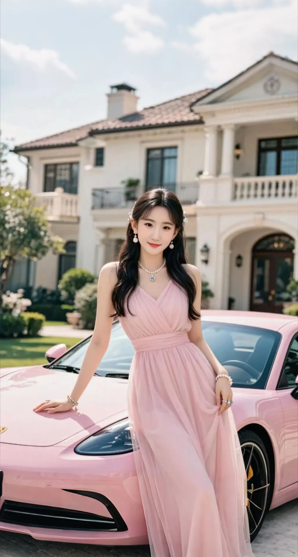AI扩图 AI橙彩豪华大片