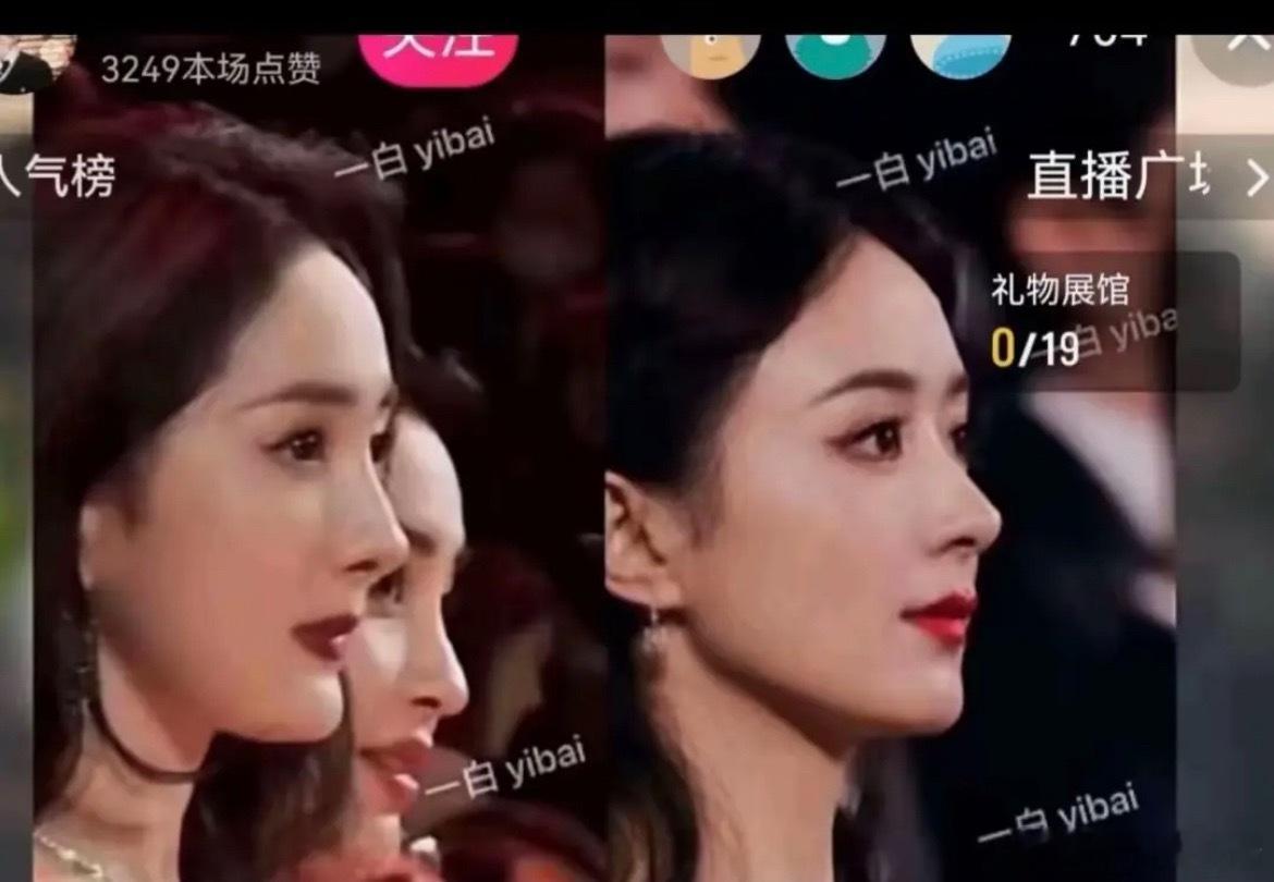 杨幂、赵丽颖侧颜🆚，谁赢了 