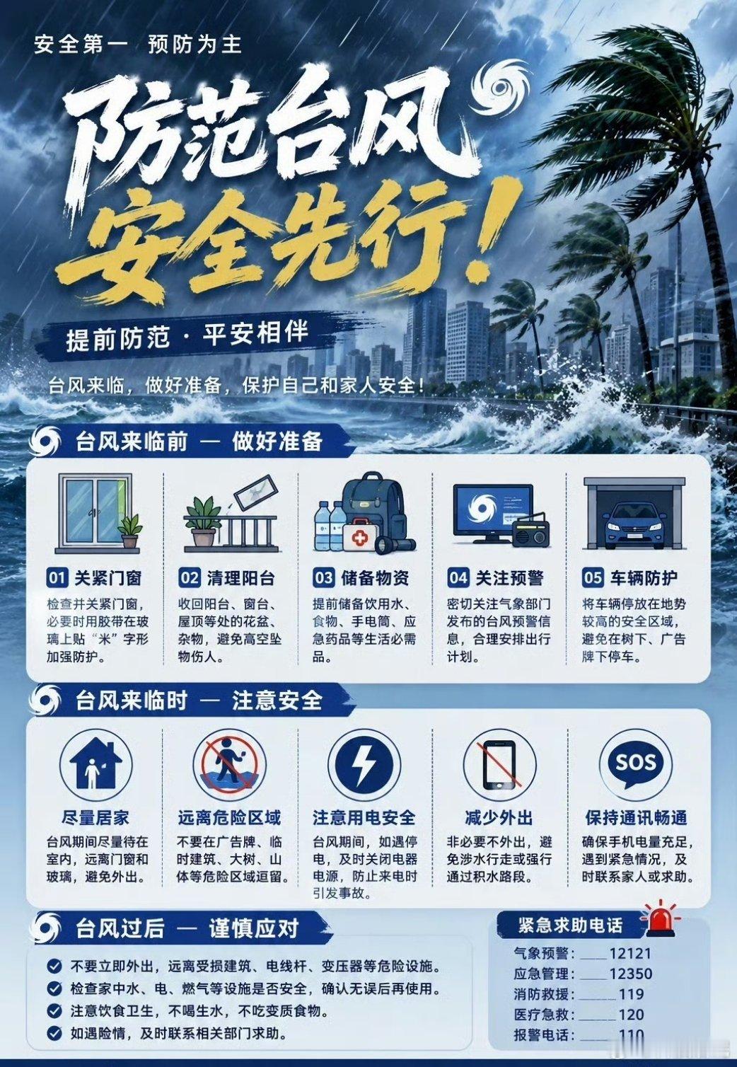 又有台风来了，以后别说烧腊是广东特产，台风才是广东的特产[二哈]防台风安全防护攻