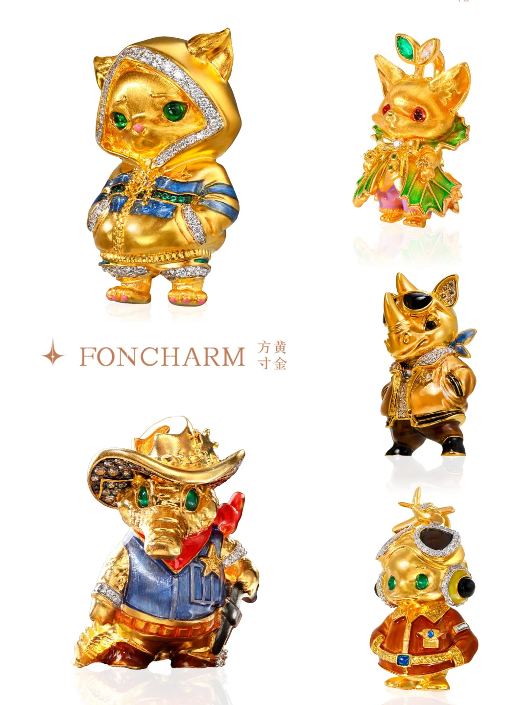 不得了，黄金首饰已经卷到手办界了