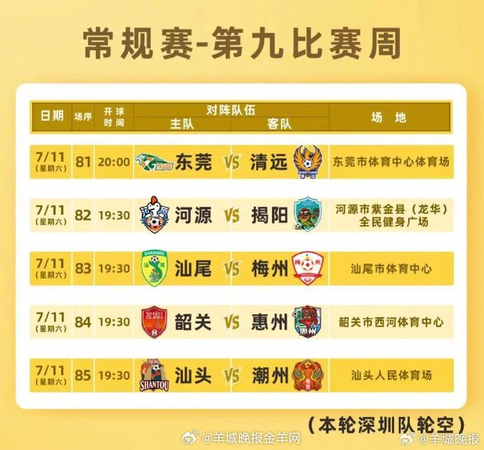 【粤超第九比赛周门票今天14点开始预约！VAR系统将启用】#爱上足球相约粤超##