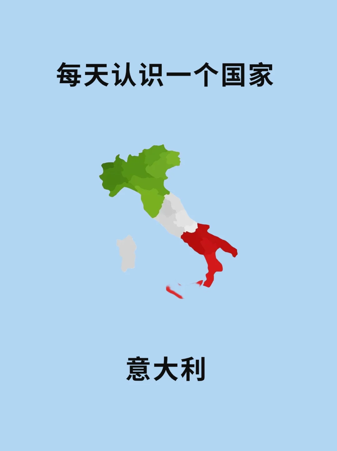 每天认识一个国家—意大利🇮🇹