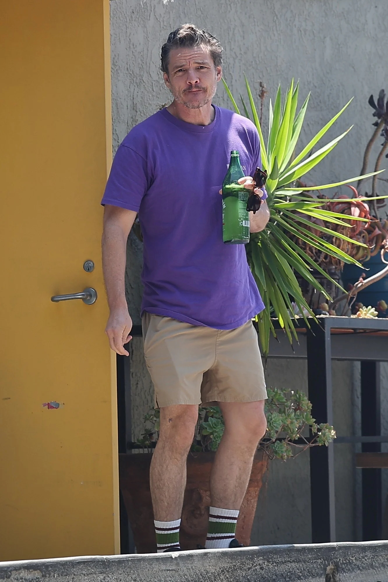 Pedro Pascal 近日洛杉矶外出健身 