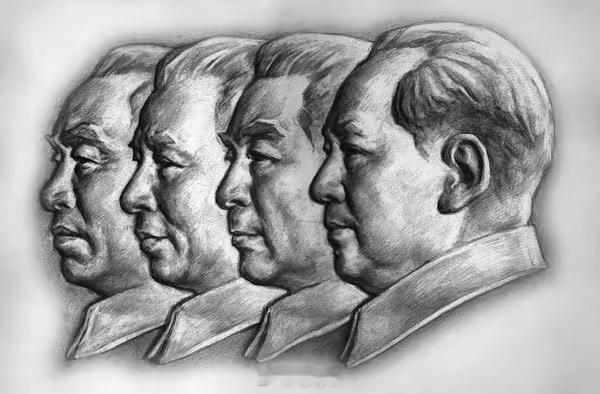 伟大领袖毛主席人民永远怀念您这才是中国人民喜欢的艺术，此乃为毛主席时代的成就卓著