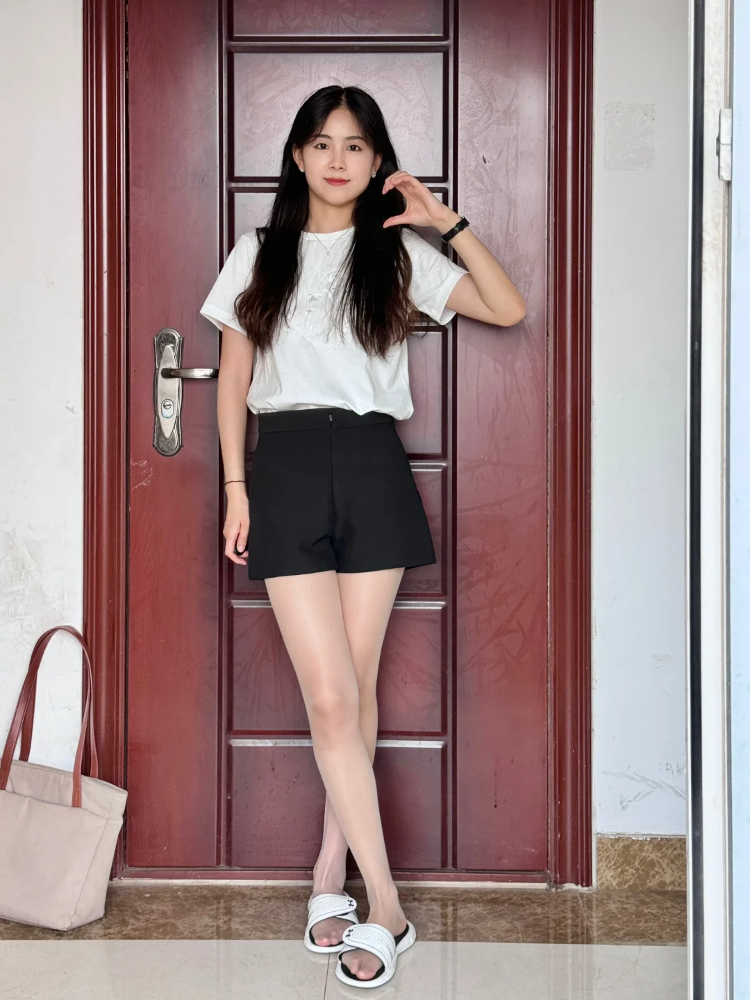 夏天 清新简单穿搭🖤 | 97年大专老师OOTD