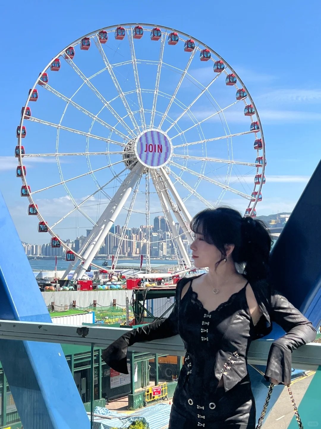 香港中环🎡摩天轮这几个机位记住了