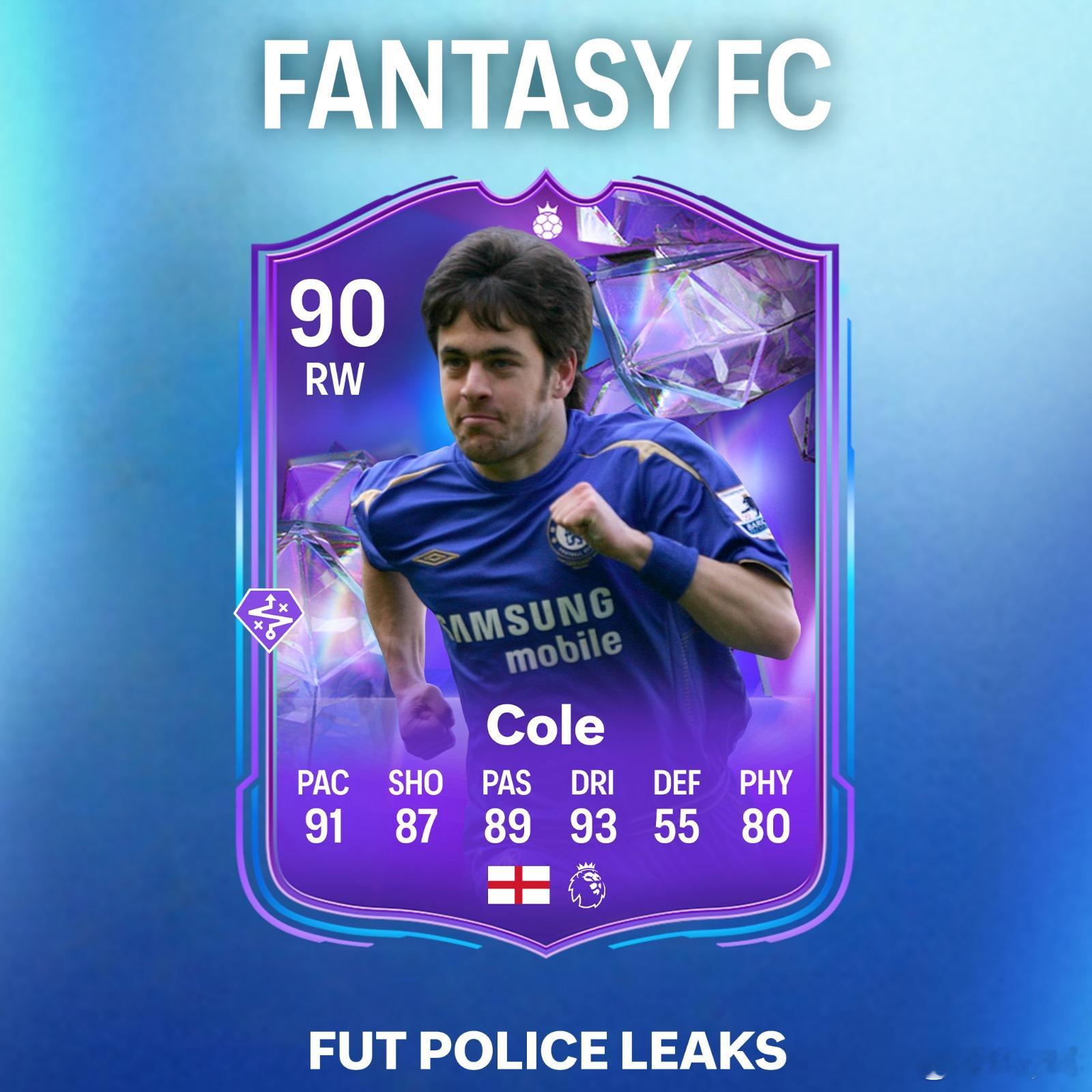 梦幻FC乔科尔泄露。 