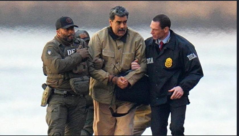 美军今年1月3日对委内瑞拉发动大规模军事打击，并将总统马杜罗及其妻子带到美国，震