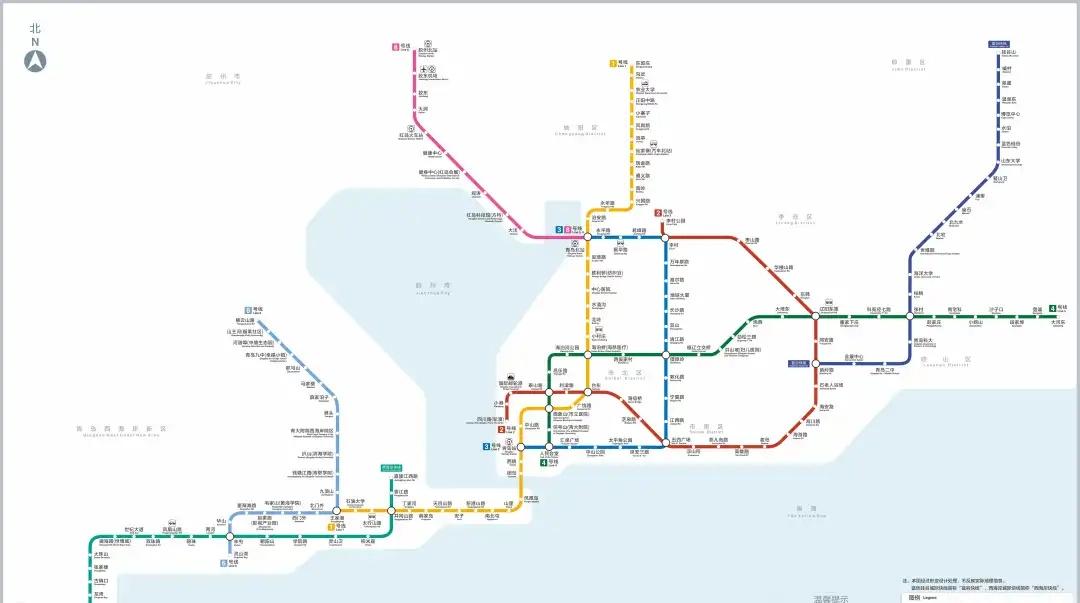 青岛地铁线路图超高清最新版(2025年)
慧信息每天搜集和整理全国地铁运营资讯与