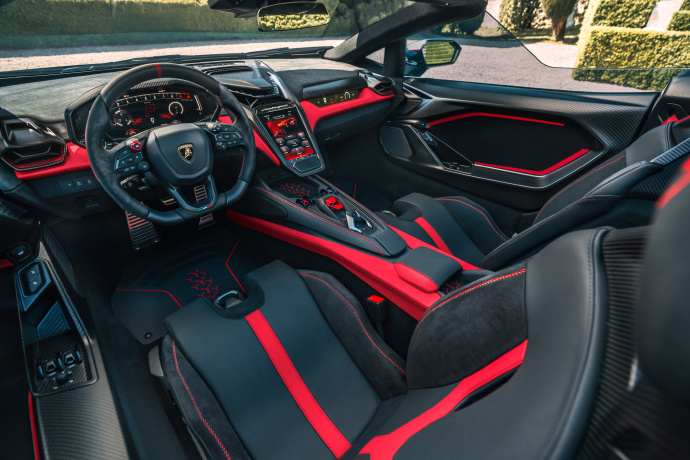 Lamborghini Fenomeno Roadster“永久敞篷”设计，比硬