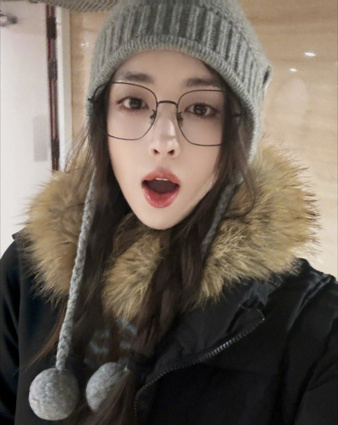 古力娜扎这也太太太嫩了！保暖满分夸夸你照顾好自己