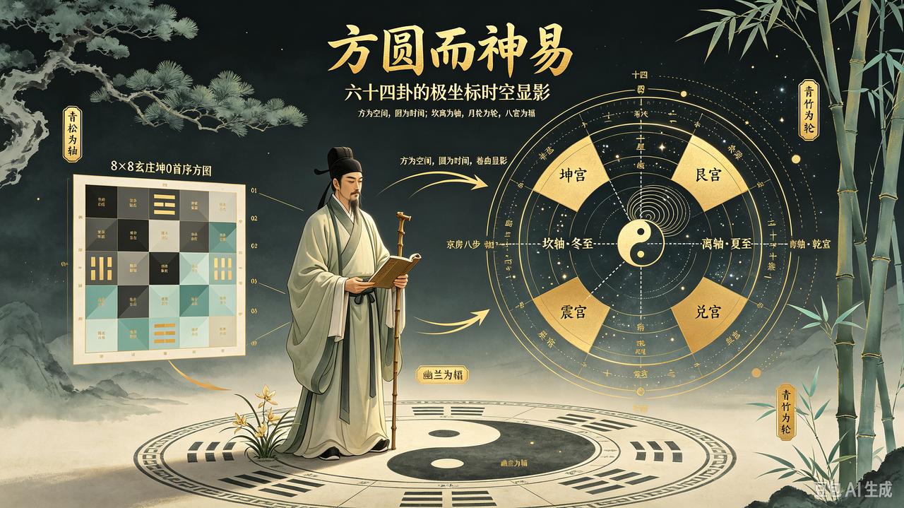 六十四卦不是天书，是一张地图

很多人一听到“六十四卦”，第一反应是：难、玄、看