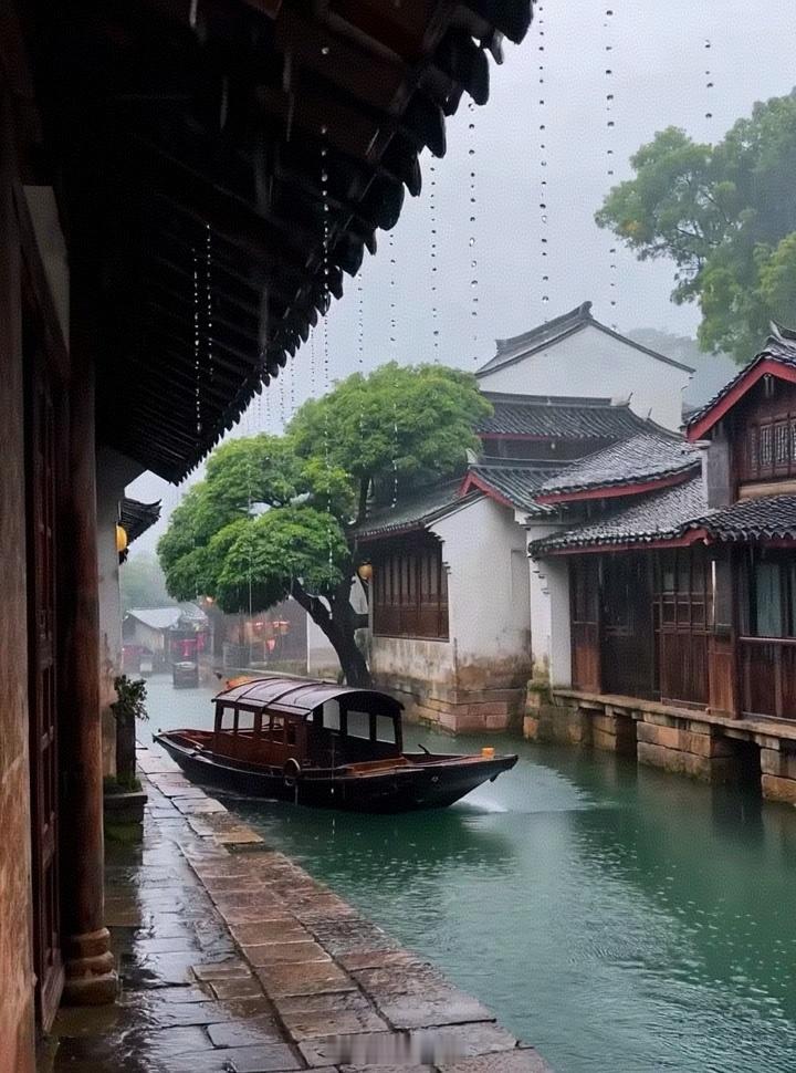 烟雨小巷，醉美江南 …遇见艺术 ​​​