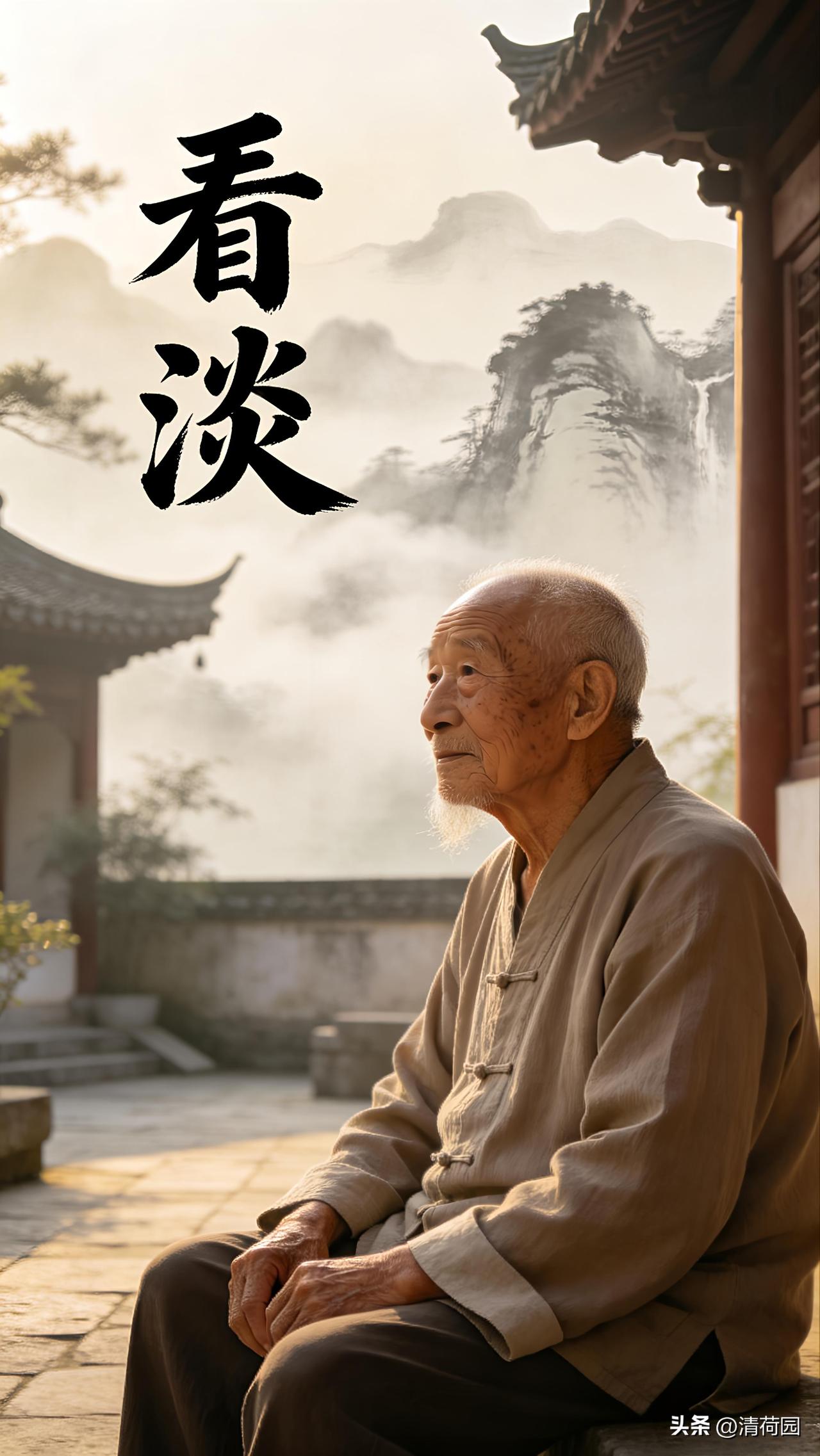 人过六十，才算活明白了。这后半辈子，拼的不是钱多钱少，也不是地位高低，而是回归到