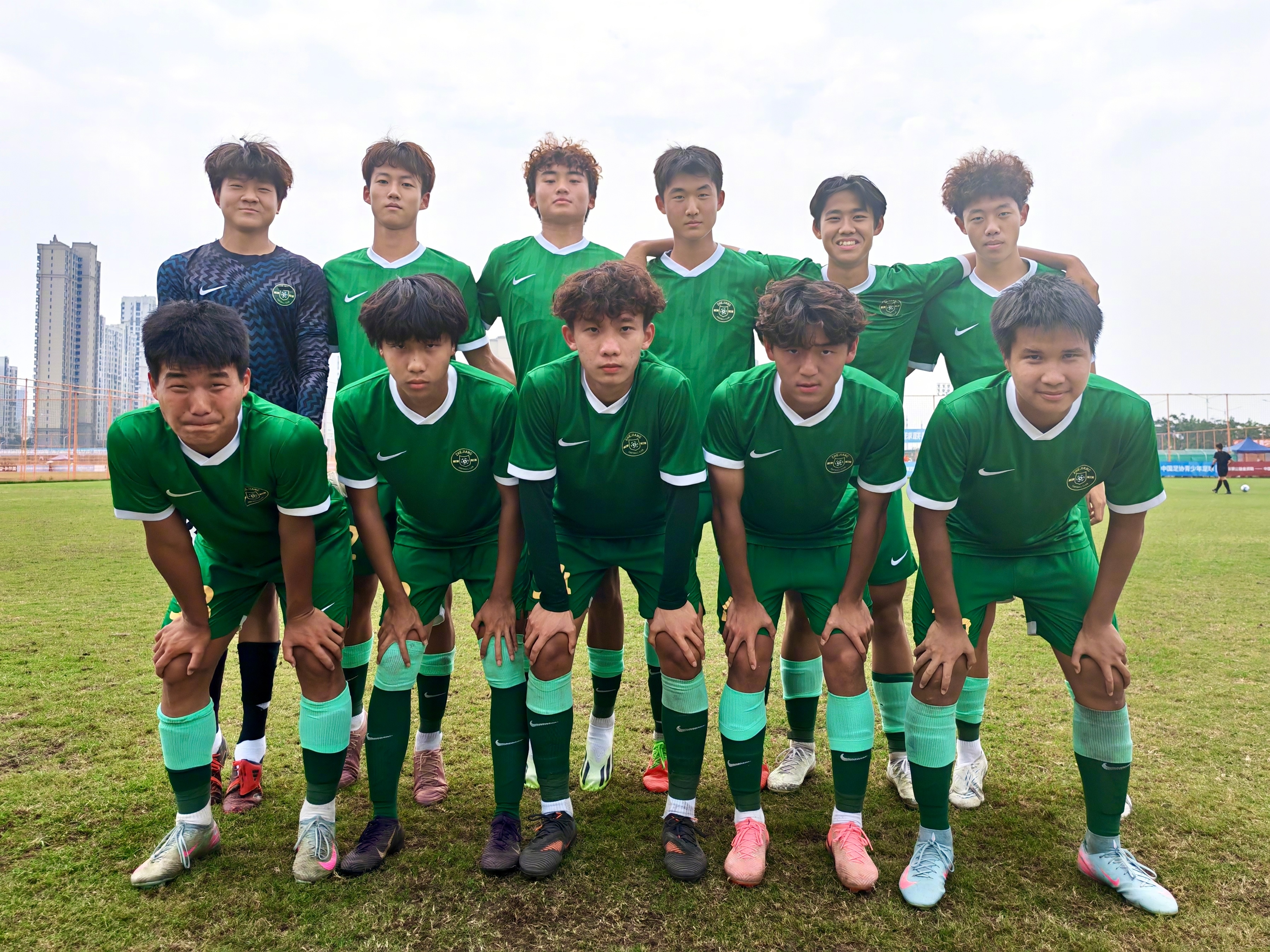 梯队战报：浙江U16队1-1合肥体校城市U17（PK4-3）下午，第五届中青赛男