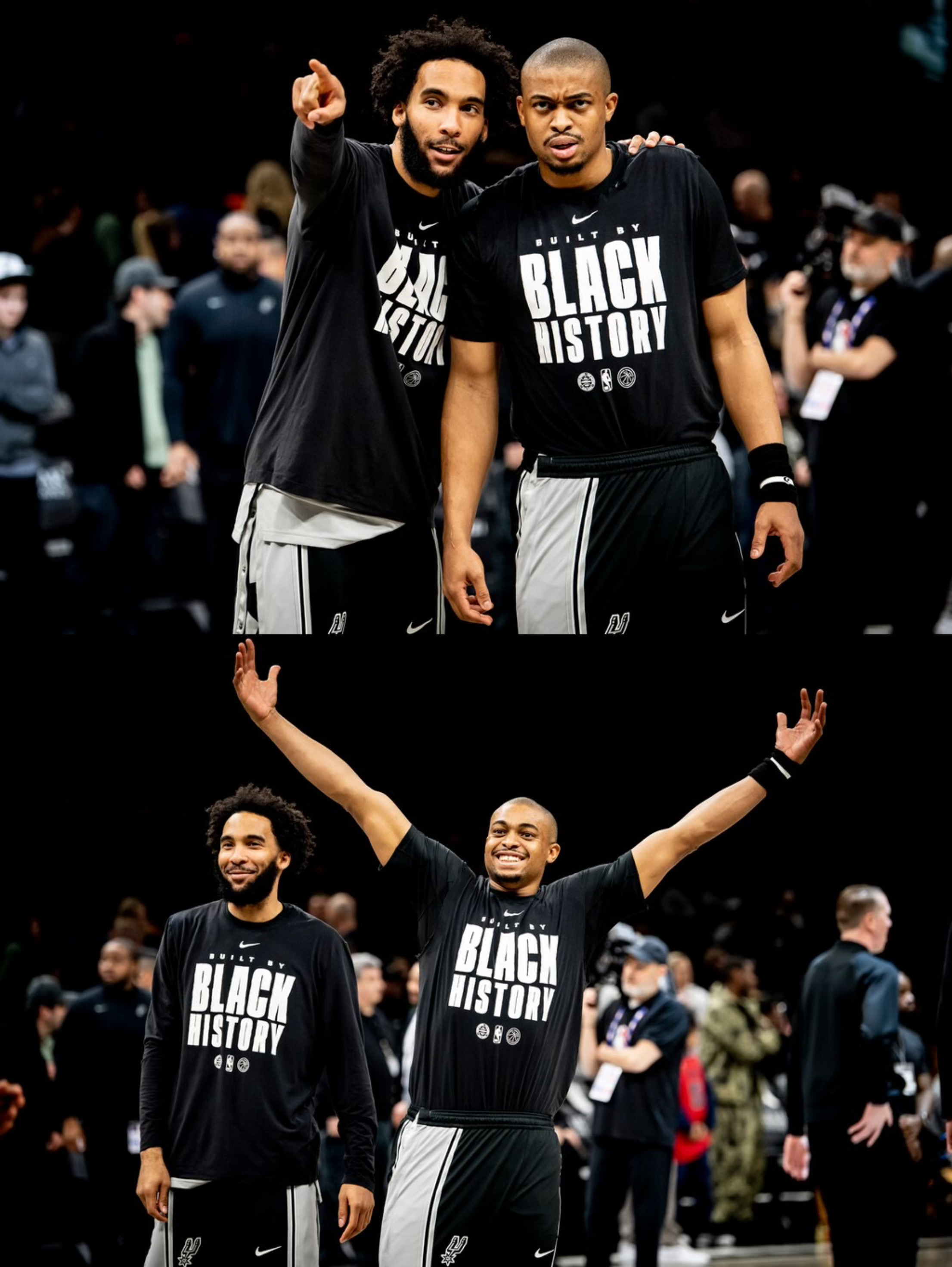 晚安马刺 平淡岁月里，感谢努力发光的每一天。新的一年里，要和喜欢的一切在一起。 