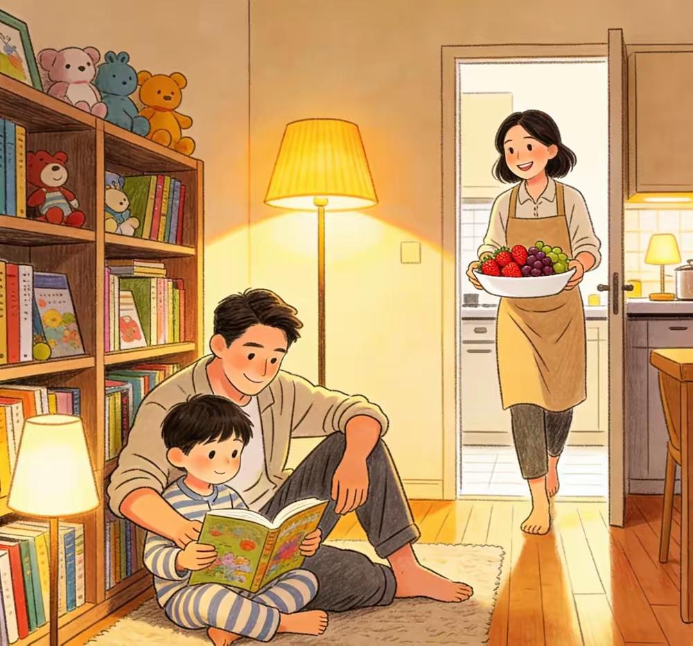 人生的第一堂课：家庭是根，父母就像一盏灯  

孩子刚来到这个世界时，最先学的东