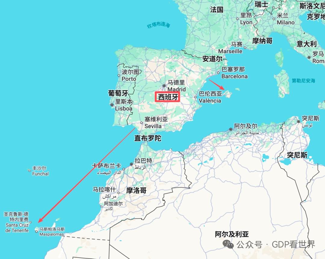 西班牙和葡萄牙为什么都有“牙”
 
不少人第一次看到国名都会感到好奇，西班牙、葡