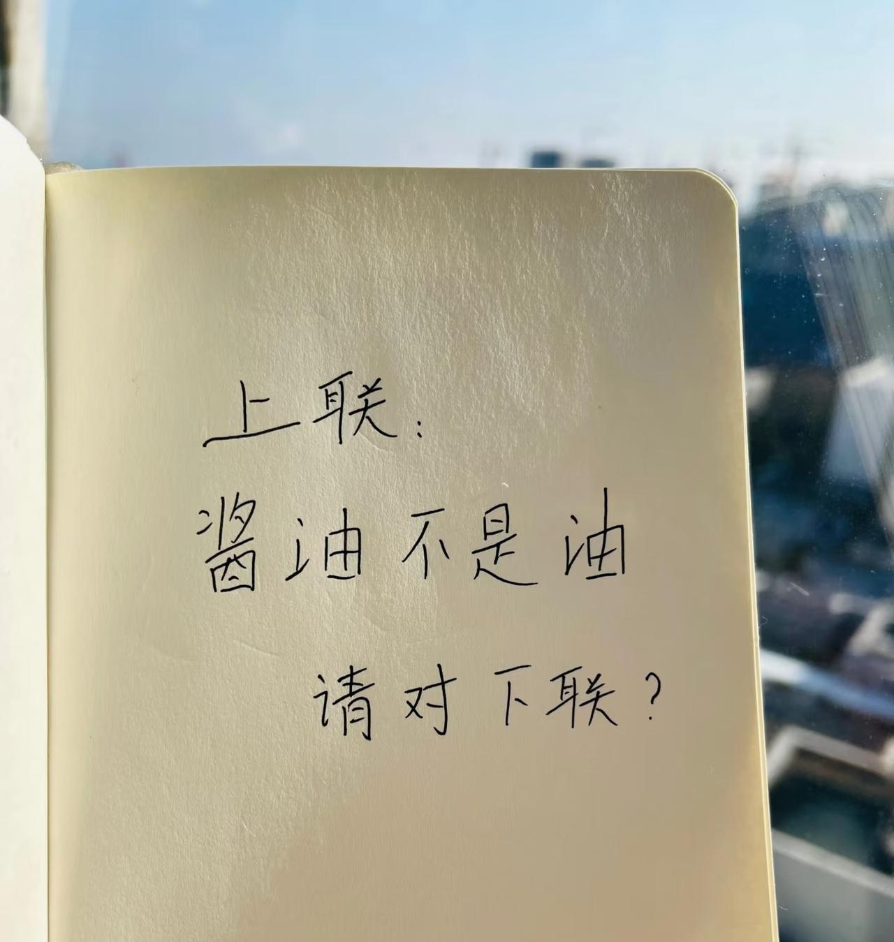 上脸：酱油不是油！
下联简直太好对了！
调休不是休！
雪花不是花！
虾米不是米！
