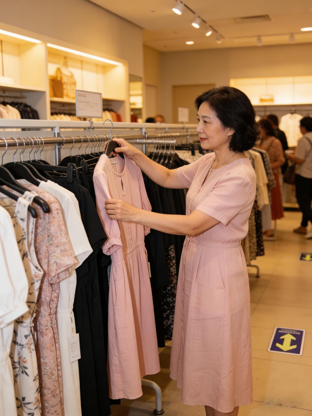 一位女士让人深有感触的话：
不喜欢去实体店买衣服，一个重要原因就是：每次我在看衣