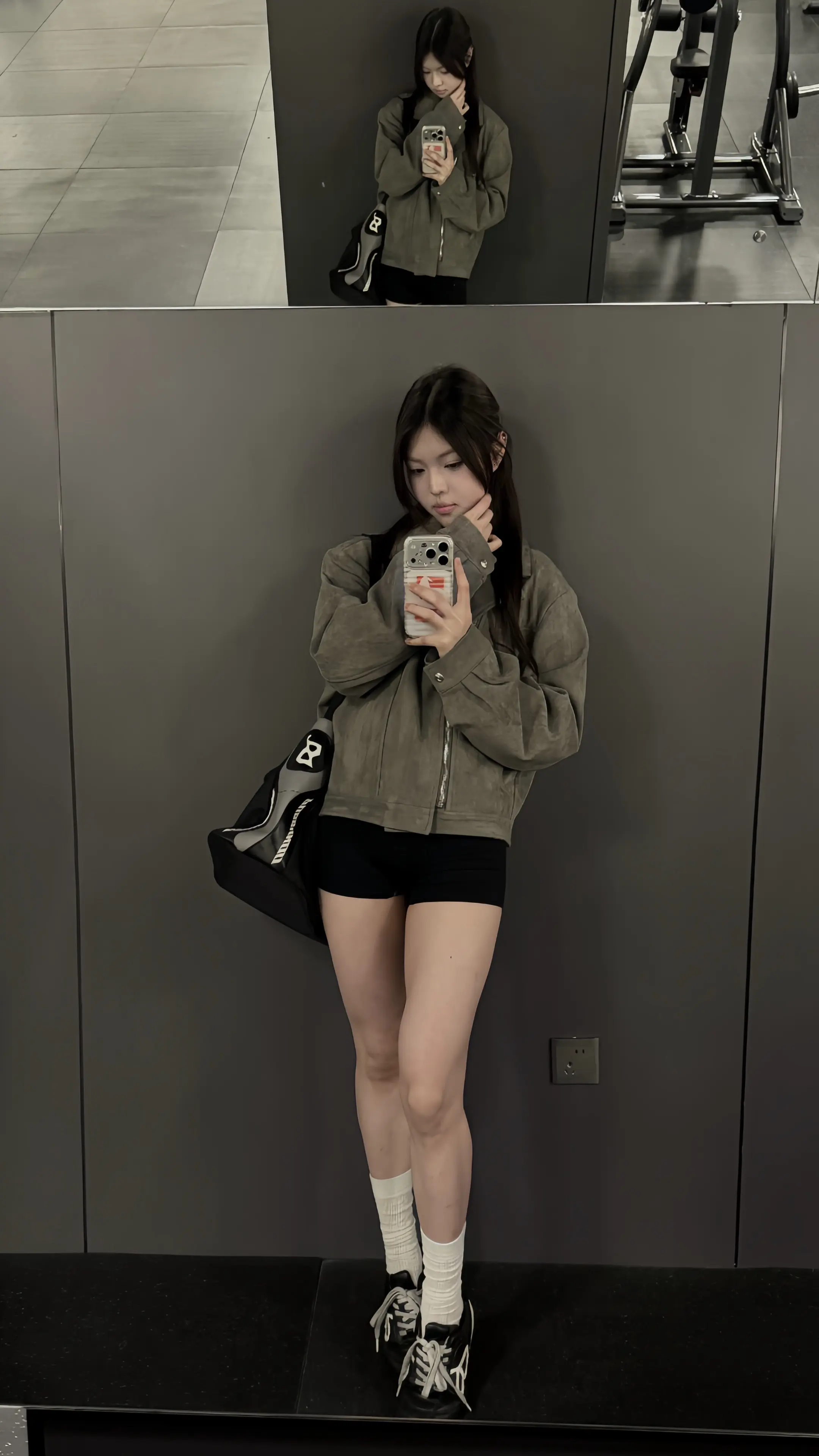 练的一般 穿的要帅