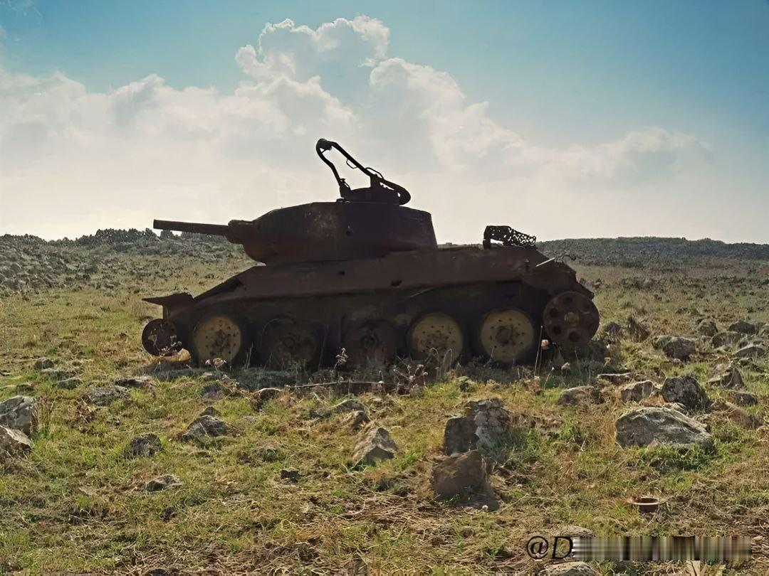 T-34-85坦克残骸
