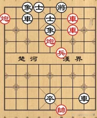 6步棋就能赢，好多人第一步就走错了，只怪招法太过精妙！
如图所示，红先行。
有兴