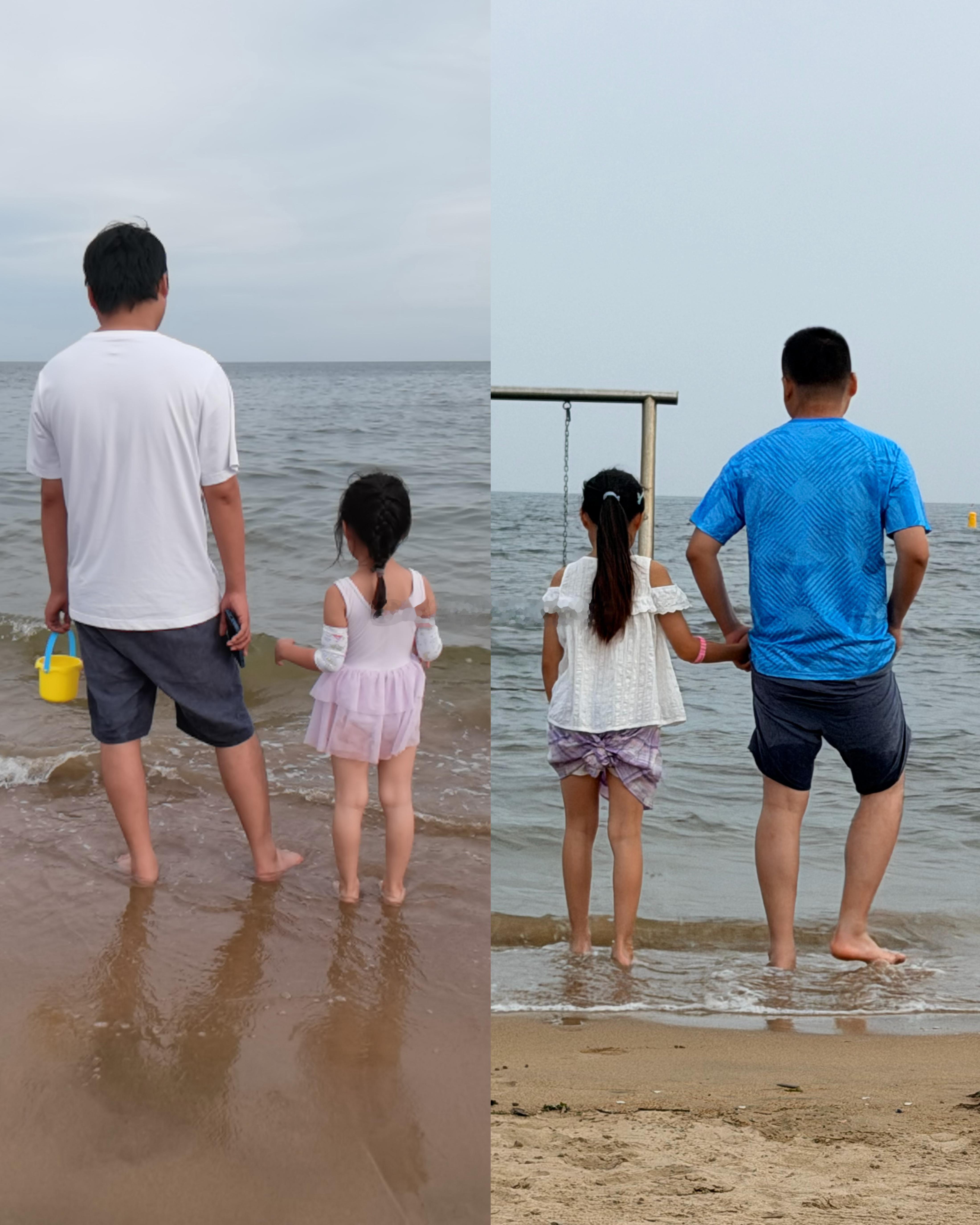 2022年7月和2026年7月，我一来秦皇岛就阴天。