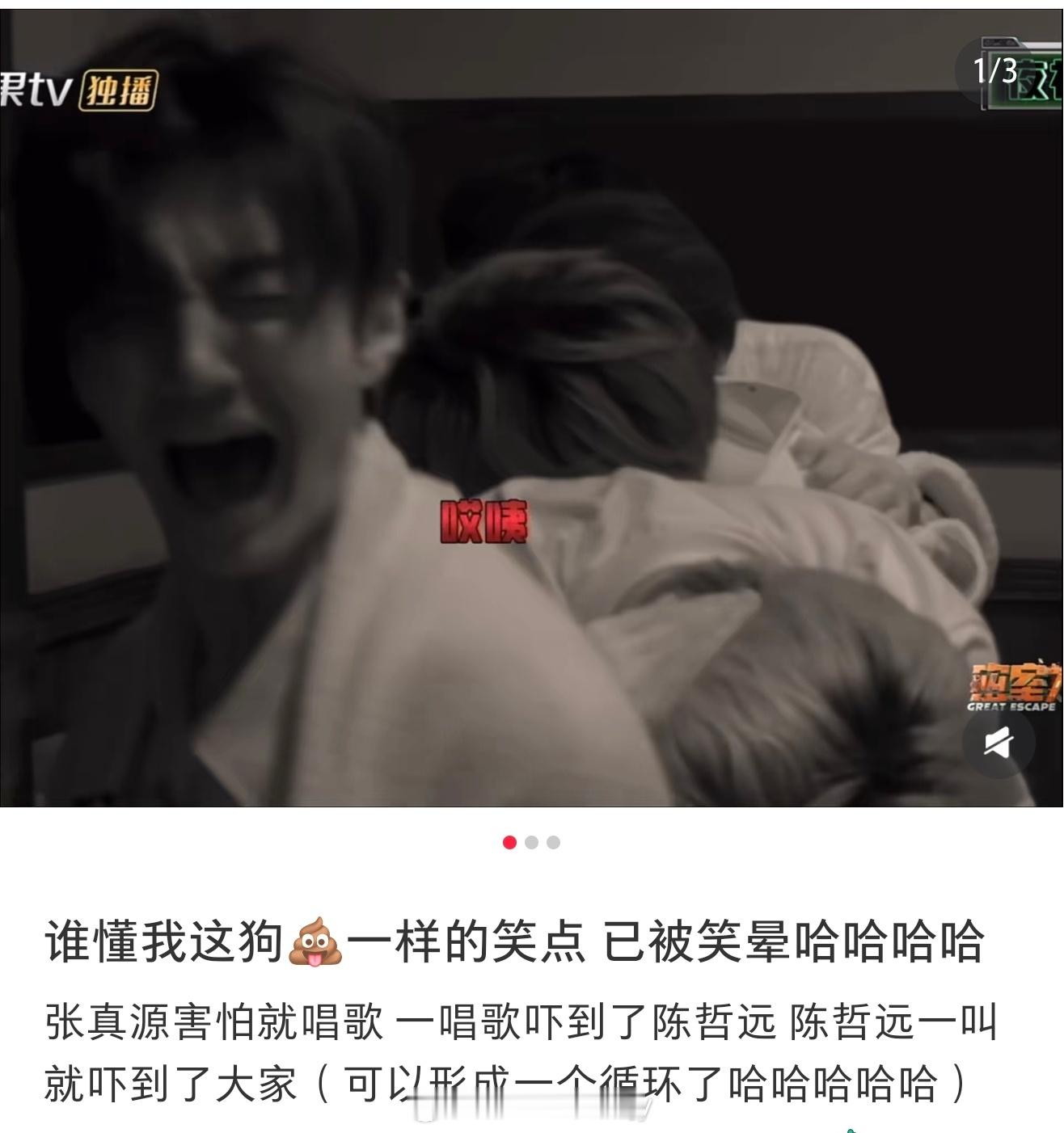 陈哲远把网友笑进急诊了苹果机没有保持扁平的义务小哲远你还是太有综艺天赋了