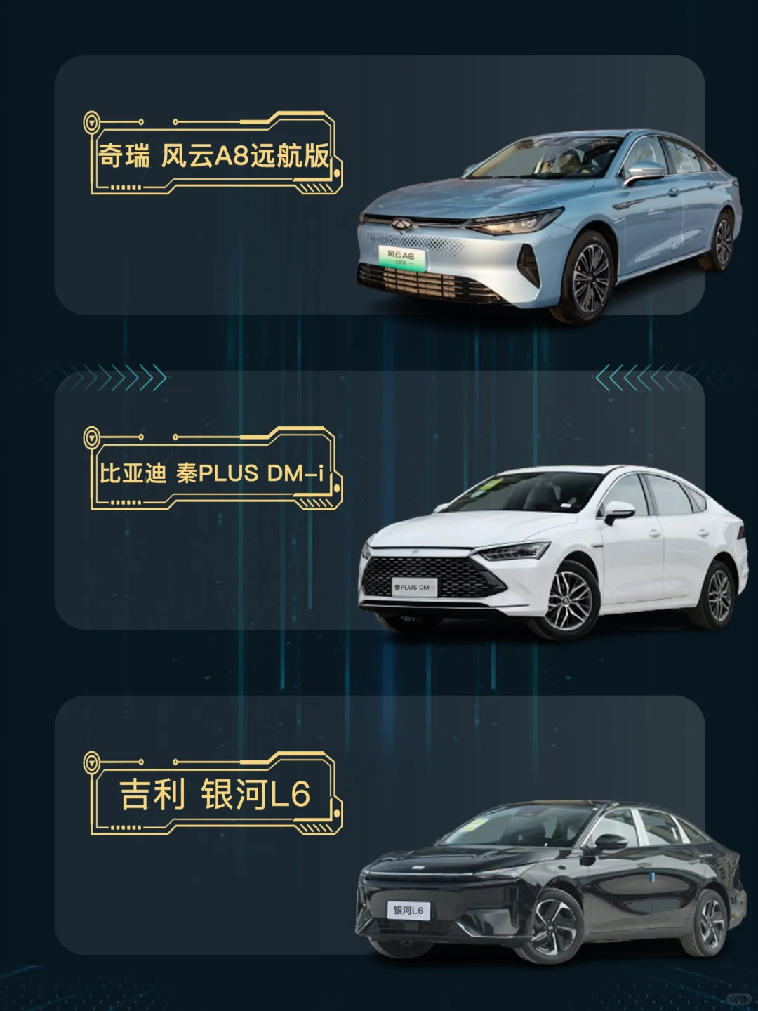 10万预算混动轿车怎么选❓