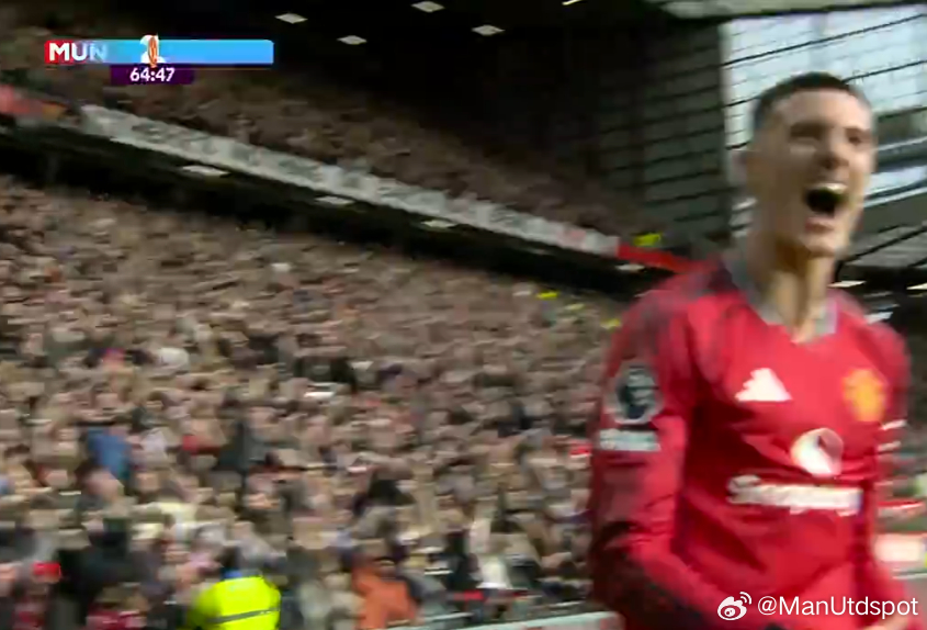 B费传中，塞斯科头球破门！曼联2-1水晶宫ManUtdspot曼联vs水晶宫曼联