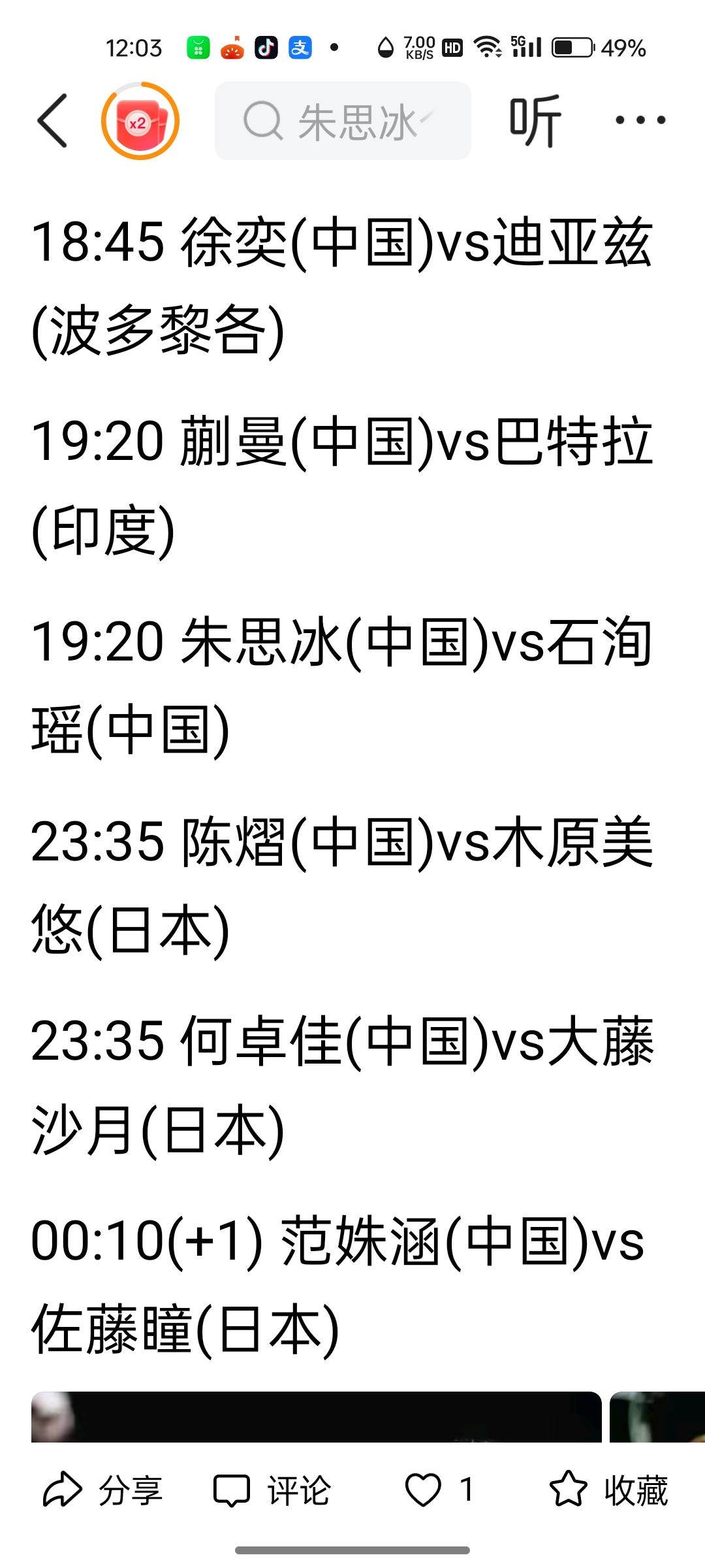 女队今天止步卢布尔雅那球星挑战赛的人，很多！！！
今天卢布尔雅那乒球球星挑战赛，
