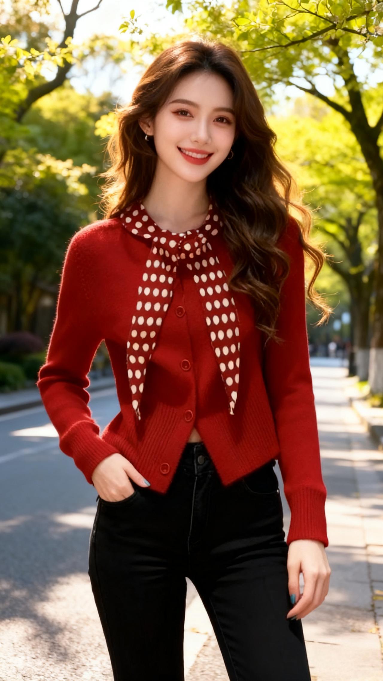 上衣穿搭 新年穿搭 衣服穿搭 针织衫 毛衣穿搭