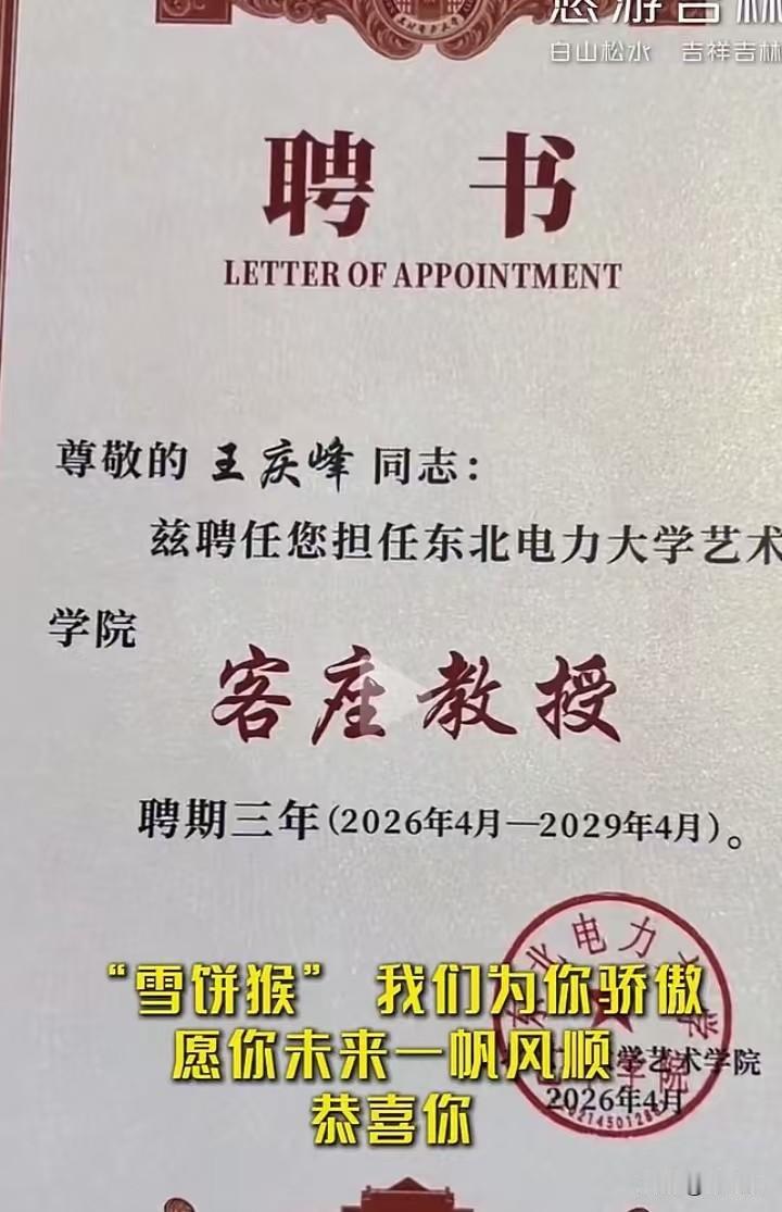 一张东北电力大学艺术学院的聘书，让“客座教授”这个身份再次走进大众视野。不少人好