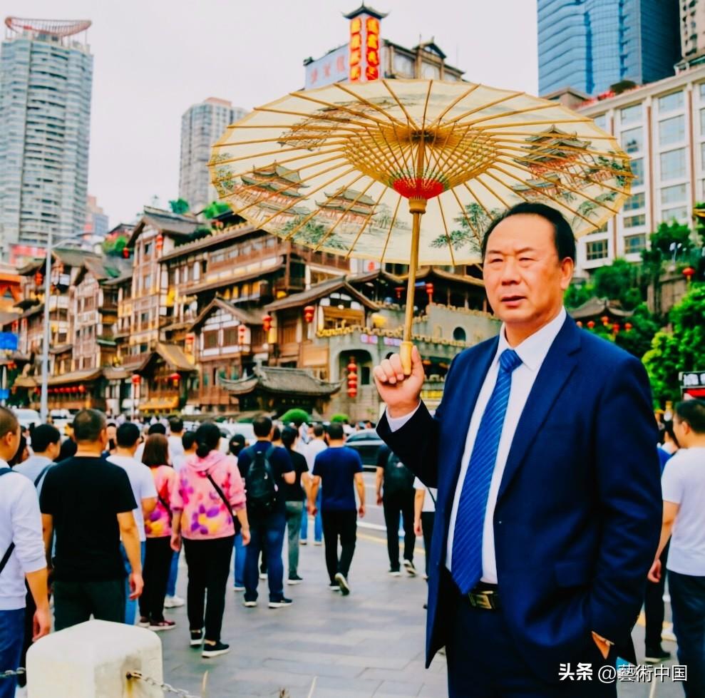 持伞漫步，风雨皆风景。心怀安然，寻常日子亦是美好。