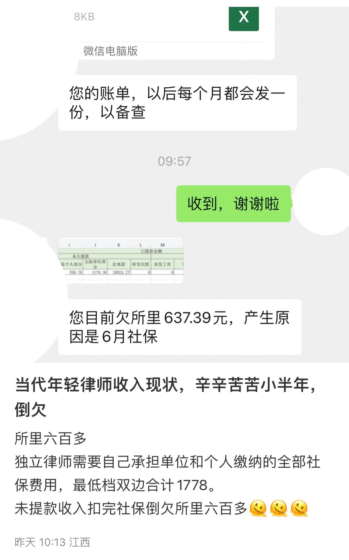 独立律师确实是这么惨的…… ​​​