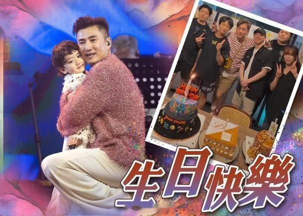 【On.cc】陳山聰趁生日積極行善　祝願囝囝孝順父母視帝陳山聰昨日（2日）迎來4