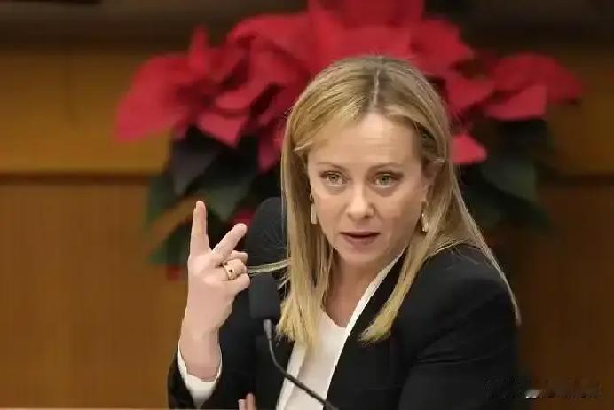 果不其然。

意大利总理梅洛尼突然宣布了，拒绝向乌克兰派兵，并反对动用被冻结的俄