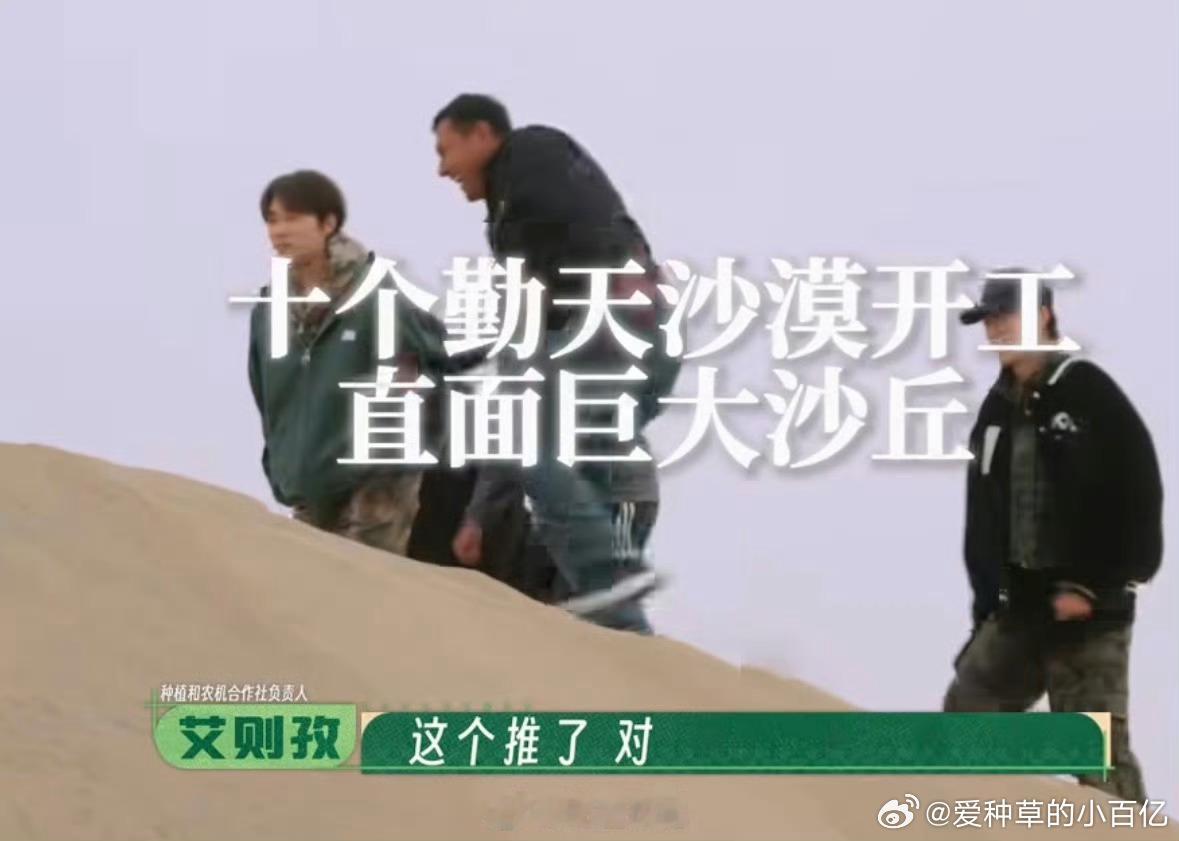  十个勤天沙漠上的愚公移山 烈日黄沙为伴，挖坑栽树不止，没有捷径只有实干，十个勤