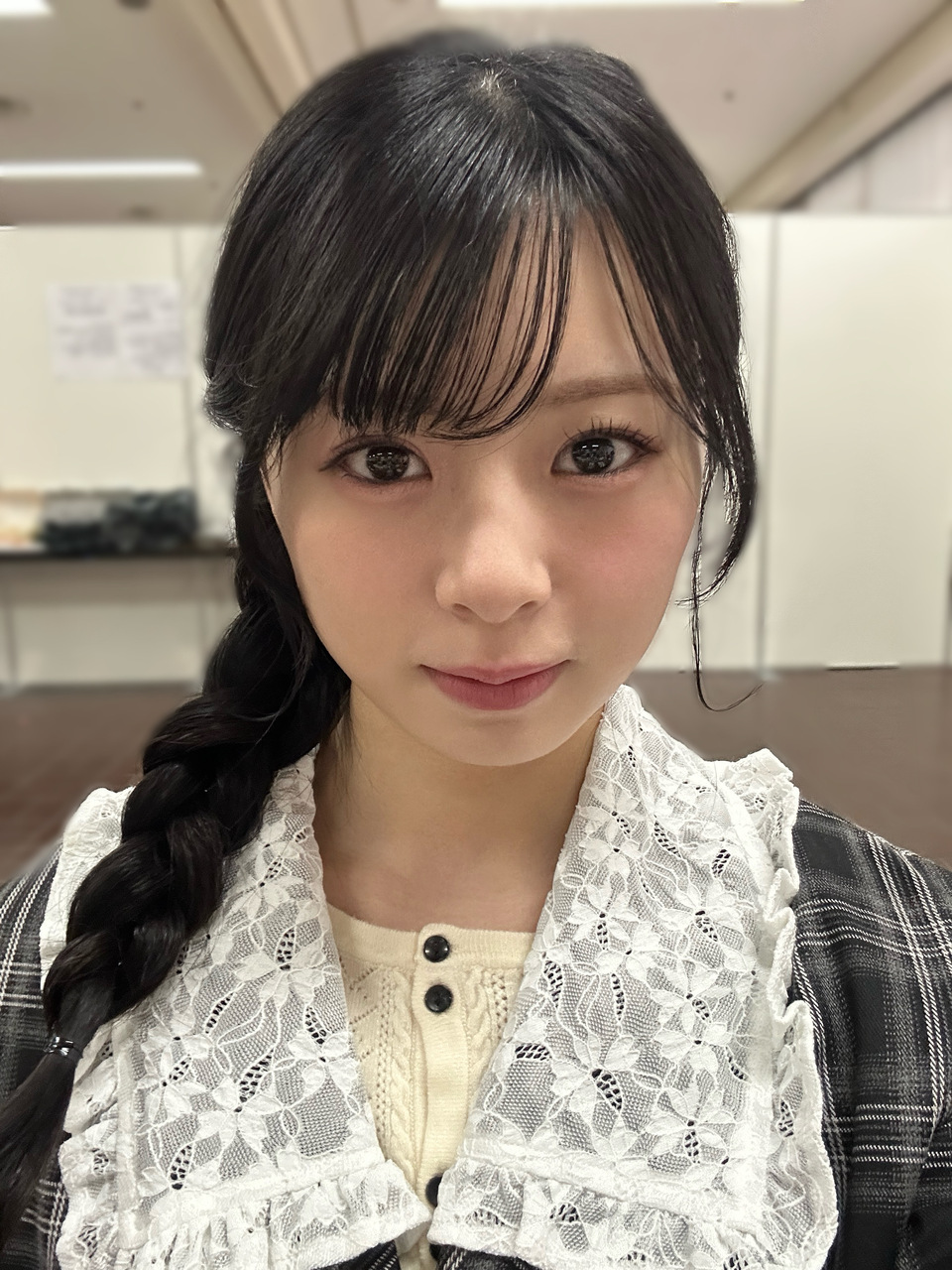 稲熊ひな「京都に向かう道中は雪が積もっている地域もありました❄️東京で暮らし始め